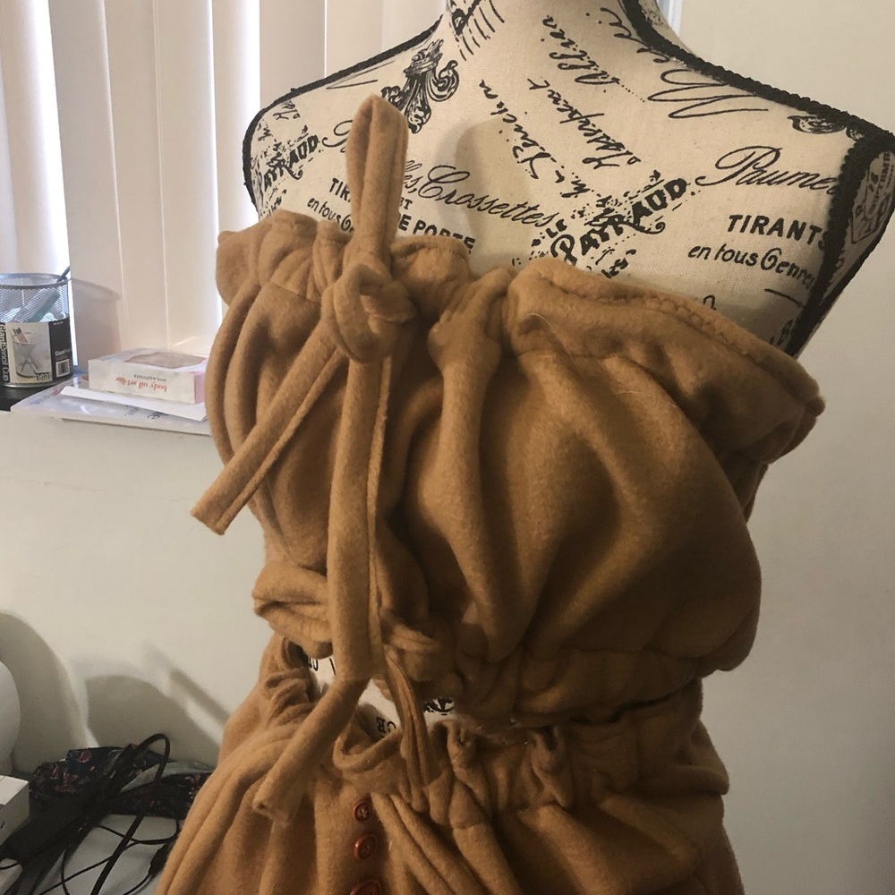 Double Ruched Bandeau Top